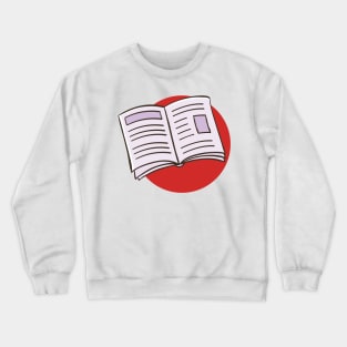 open book Crewneck Sweatshirt